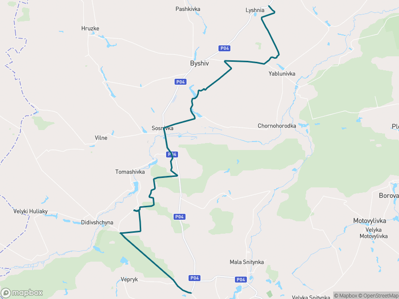 Попередній перегляд маршруту Осінній Рейд 2025